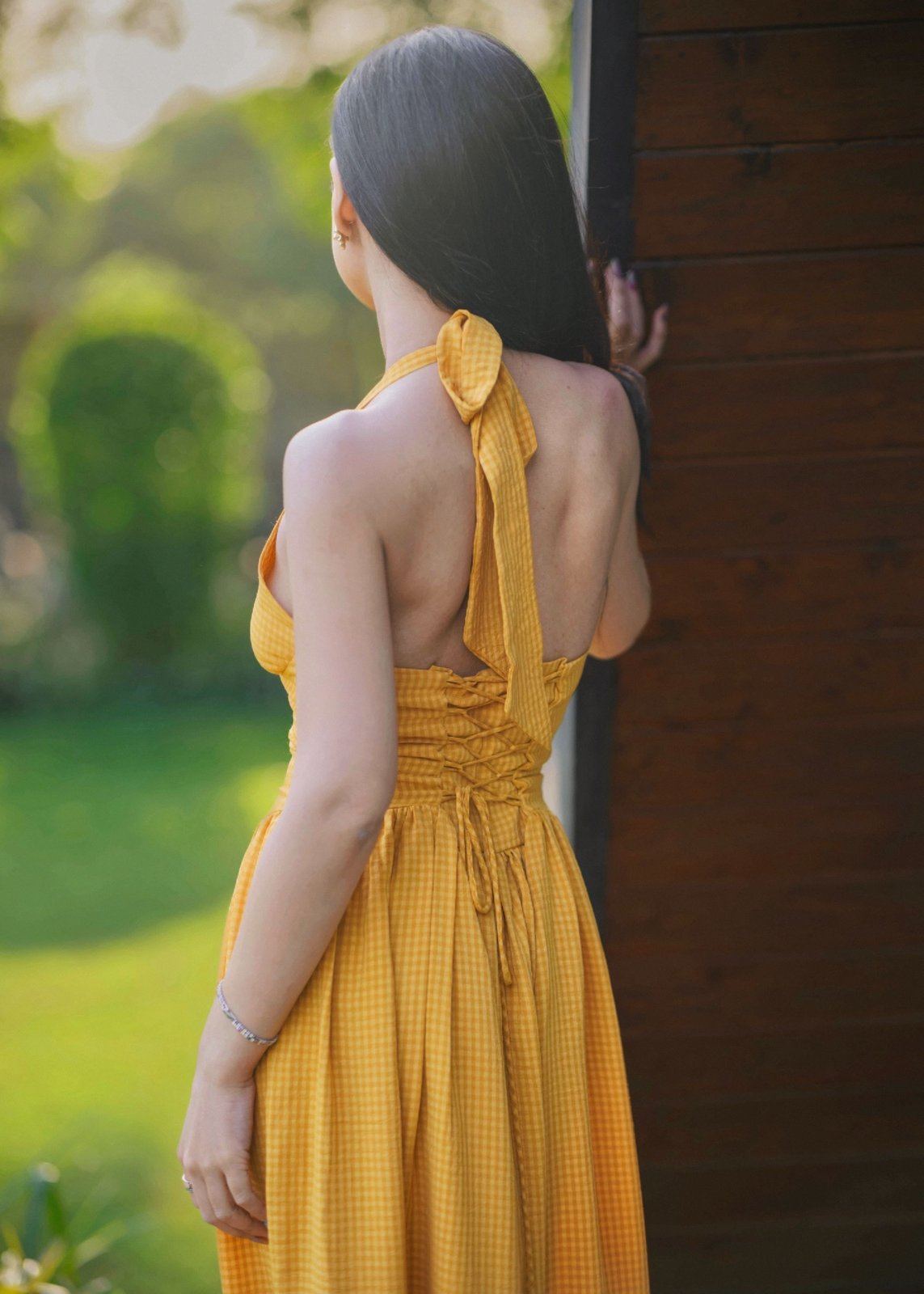 Aurelia Corset Back Dress
