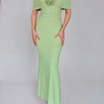 Clio Off Shoulder Long Dress