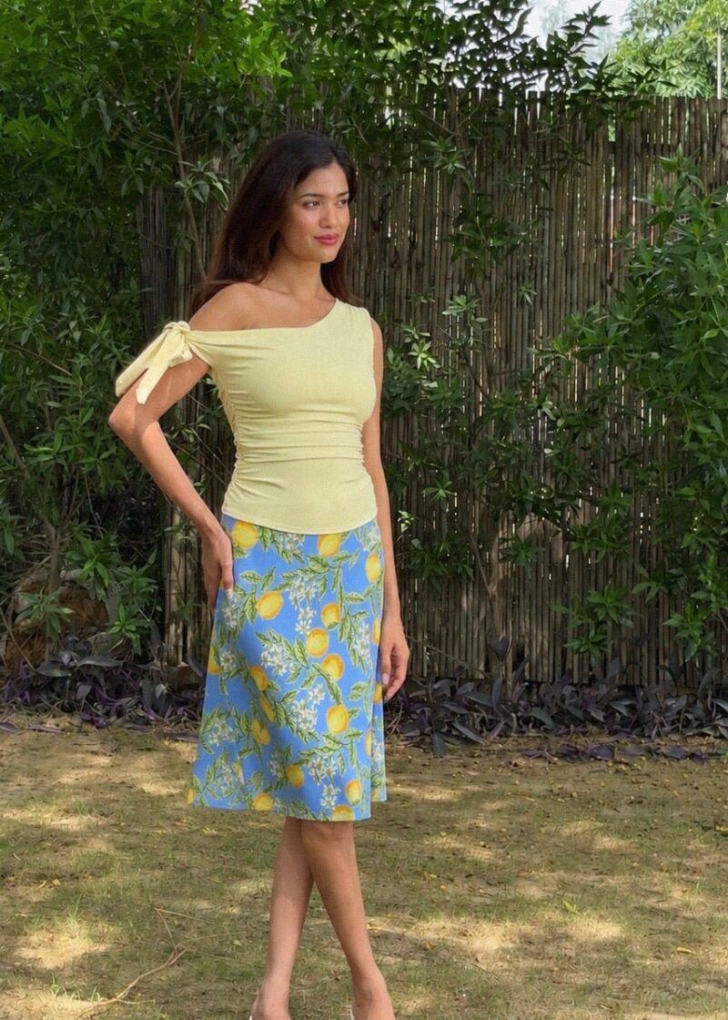 Lemon Midi Skirt