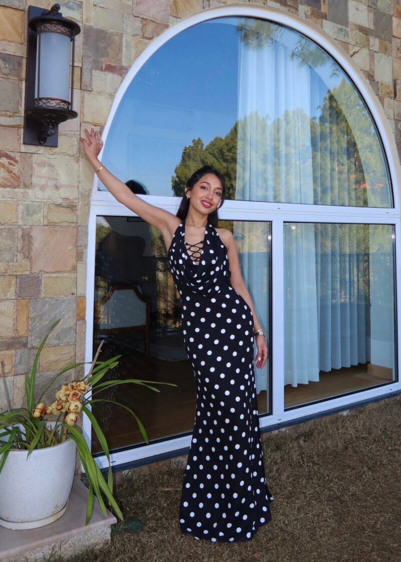 Paris Polka Dress