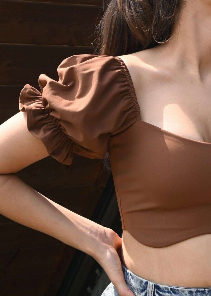 Pearl Puff Top