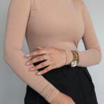 Turtle Neck Full Sleeves Top