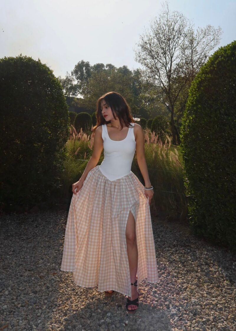 Willow Checkered Dress